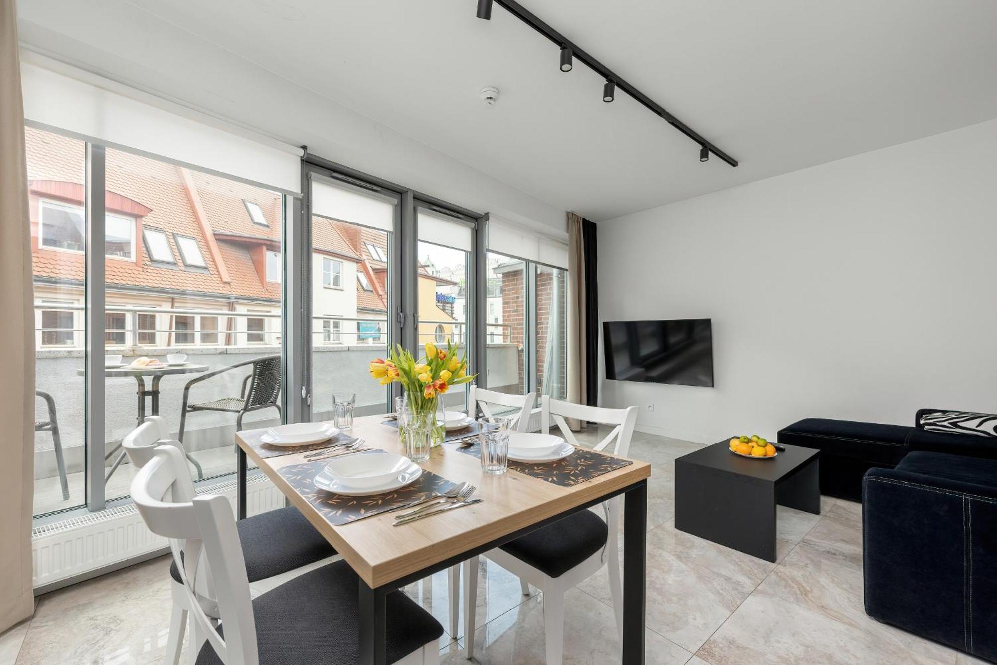 Gran & Marina Podzamcze Apartments Szczecin By Noclegi Renters Dış mekan fotoğraf